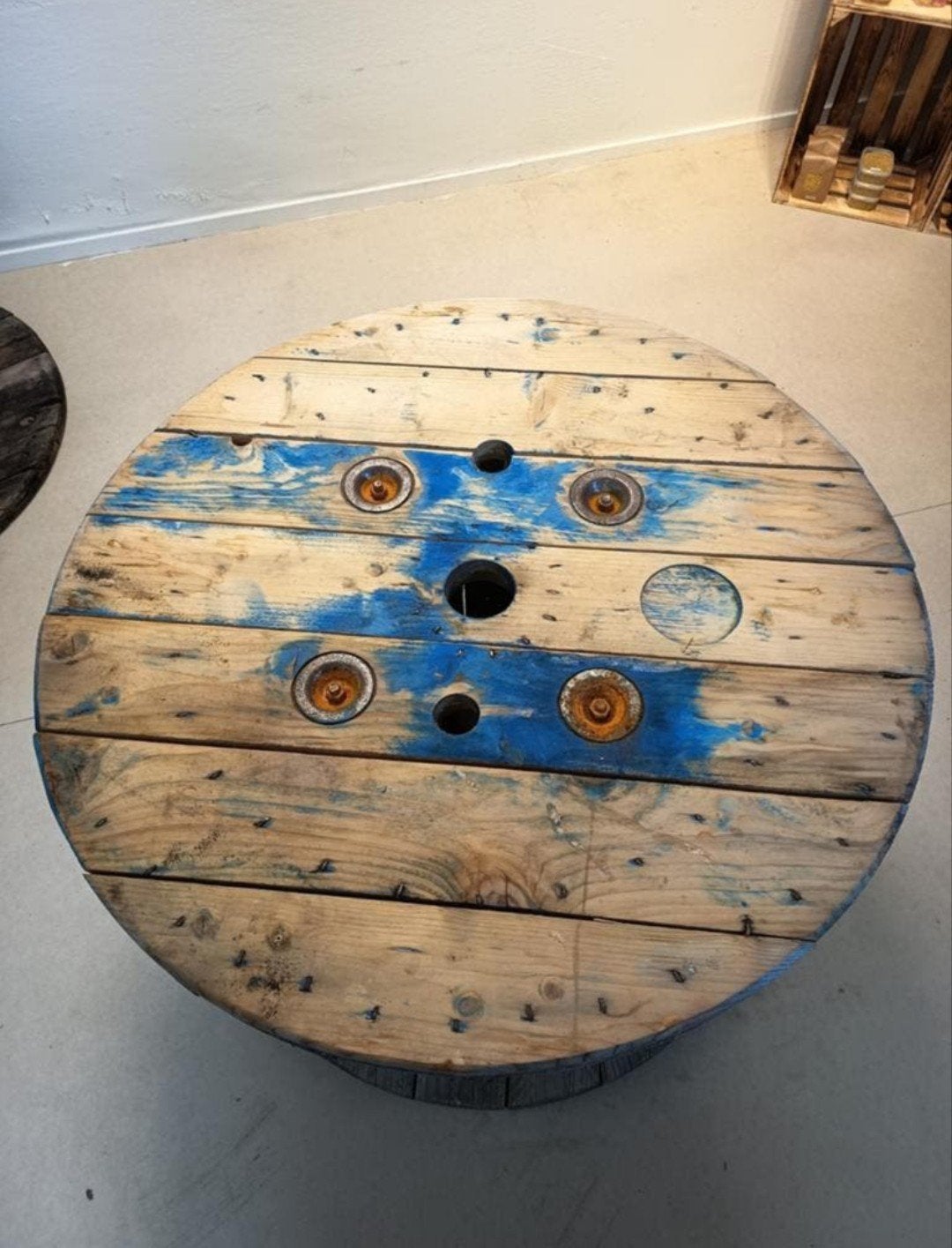 haspels 100cm, Ophalen, Rond