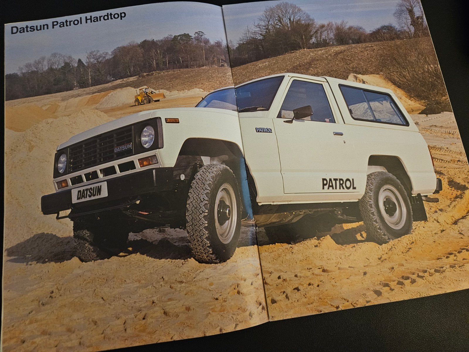 Brochure Datsun Patrol 1982 UK, Ophalen of Verzenden, Zo goed als nieuw, Overige merken