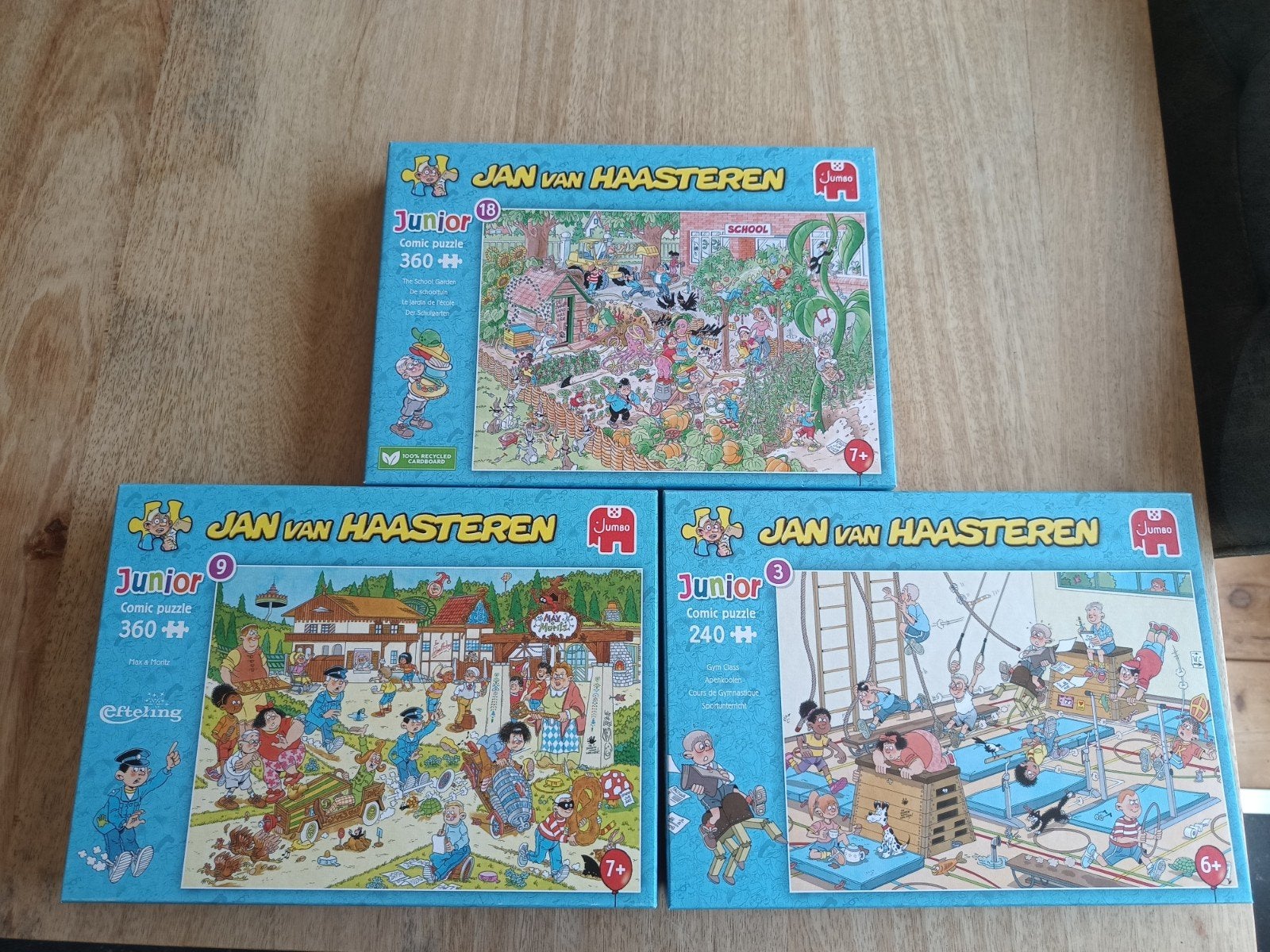 Jan van Haasteren Junior Puzzels, Ophalen of Verzenden, Meer dan 50 stukjes, Zo goed als nieuw, 6 jaar of ouder