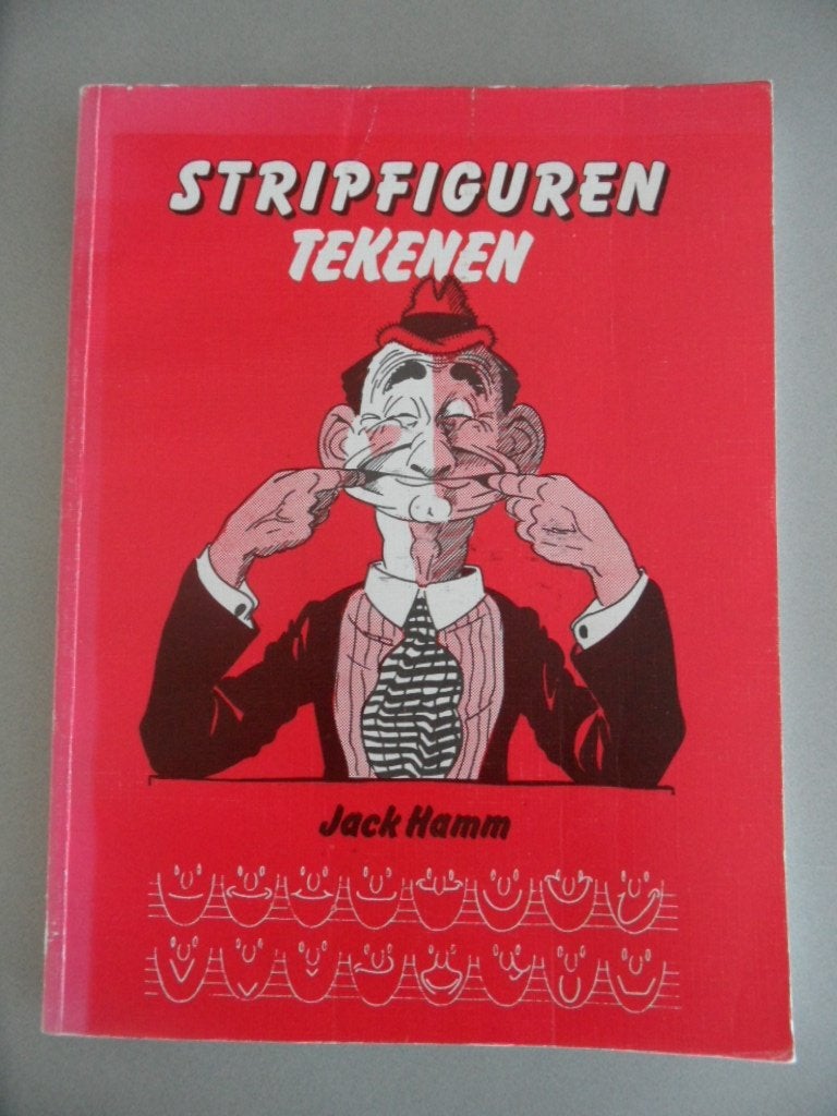 Stripfiguren tekenen. Jack Hamm. 1982, Ophalen of Verzenden, Gelezen