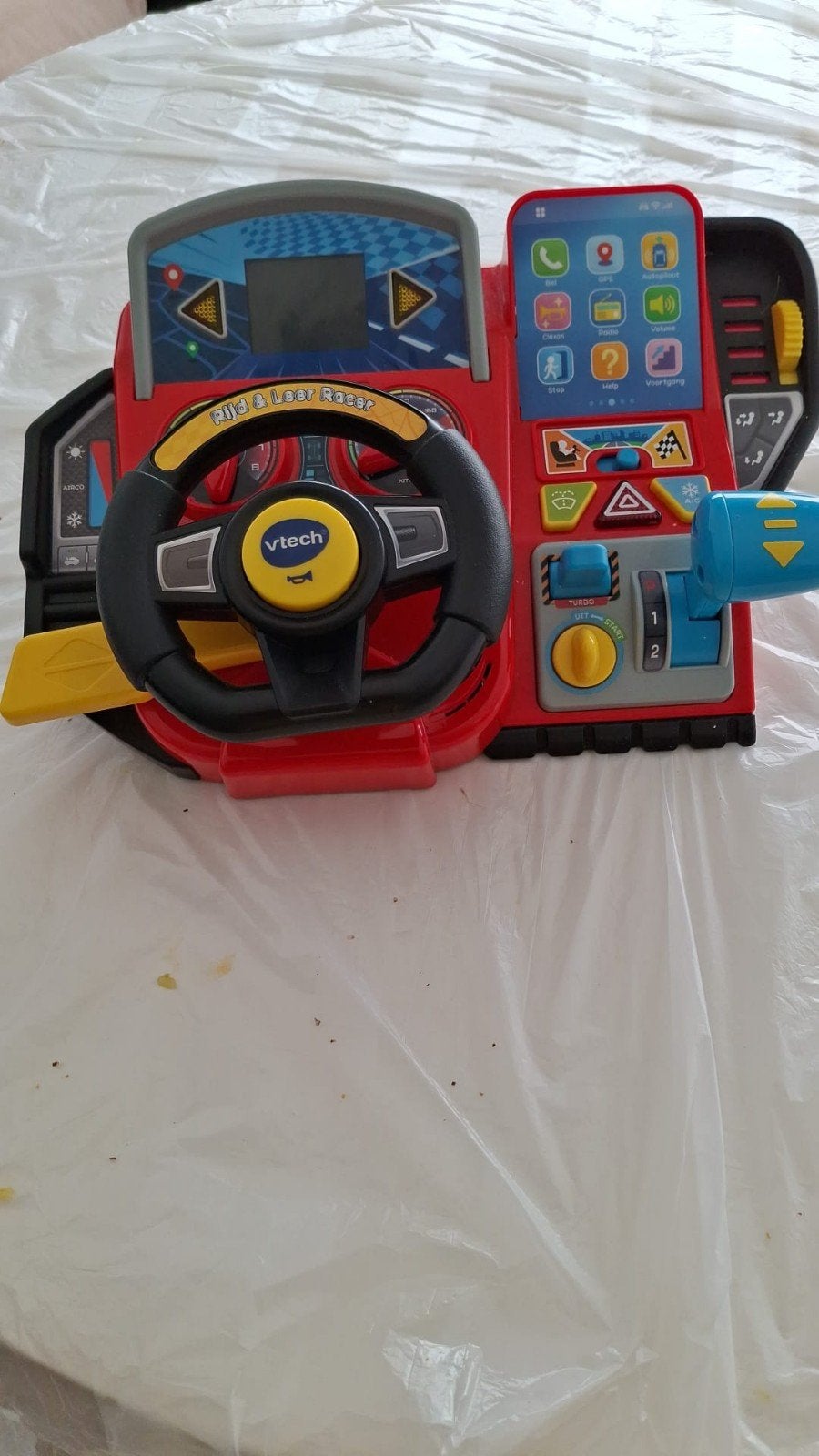 VTech Flip & Go Racer Stuur - Interactief Speelgoed, Ophalen of Verzenden, Gebruikt, 6 maanden tot 2 jaar