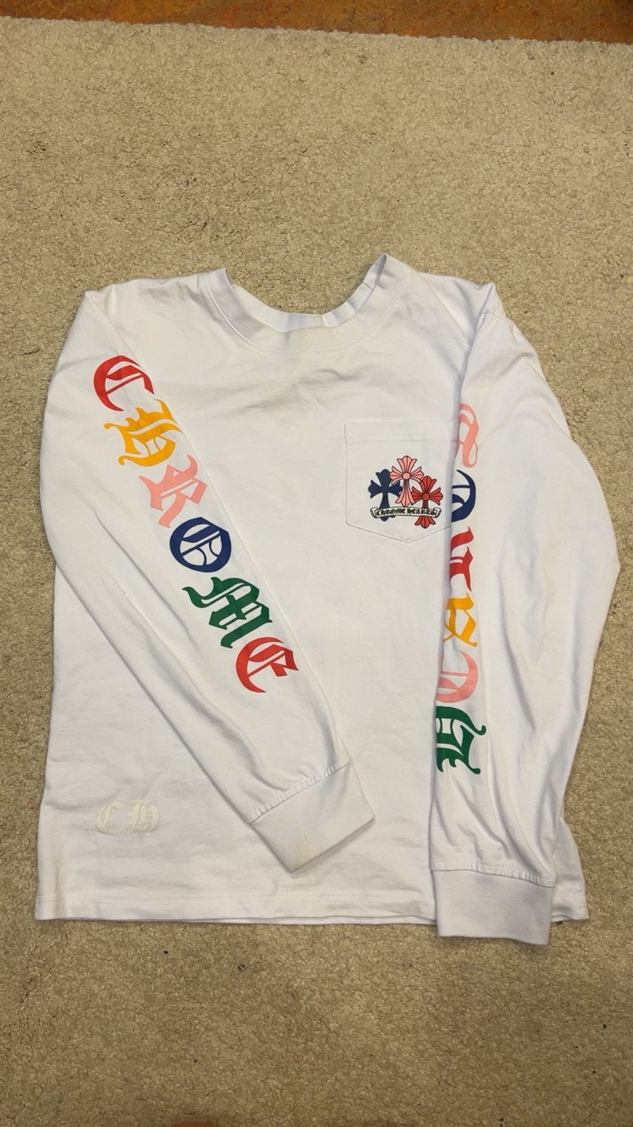 Longsleeve Chrome hearts, Ophalen of Verzenden, Nieuw, Maat 46 (S) of kleiner
