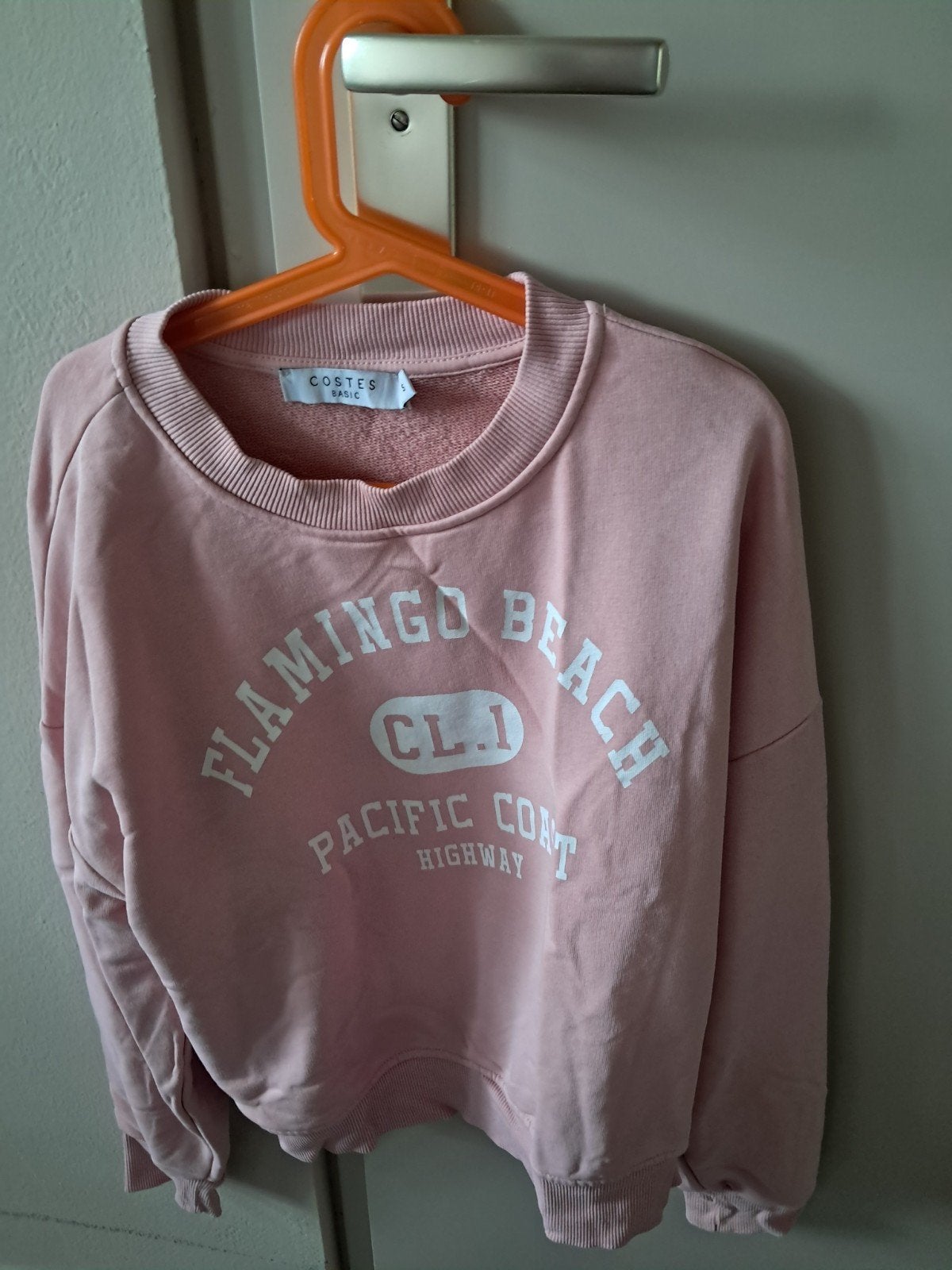 Roze Costes Basic sweater maat S, Costes Basic, Ophalen of Verzenden, Lange mouw, Roze