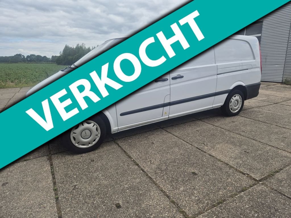 Mercedes-Benz Vito 109 CDI Koel-/Vriesbus–24-uurs koeling, Auto's, Achterwielaandrijving, Gebruikt, Bedrijf, 1740 kg