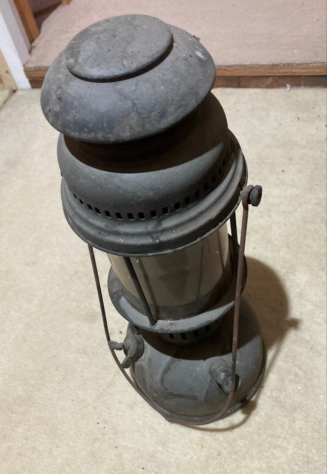 Vintage Olie Lamp - Decoratieve Verlichting, Ophalen of Verzenden