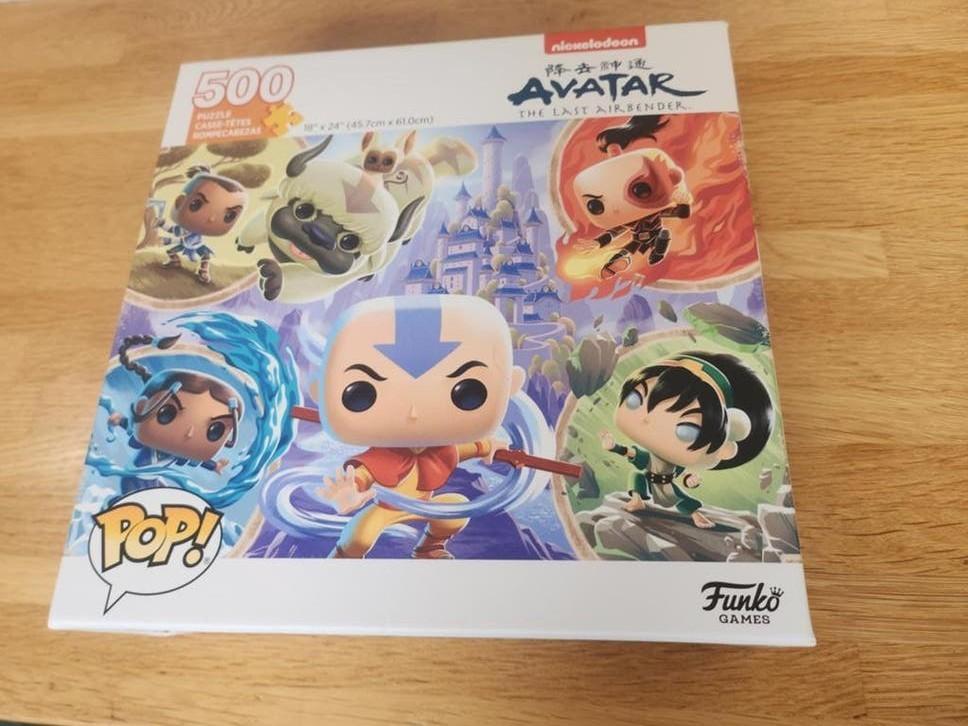 Funko Pop! Avatar: The Last Airbender Legpuzzel 500 stukjes, Ophalen of Verzenden, 500 t/m 1500 stukjes, Zo goed als nieuw, Legpuzzel
