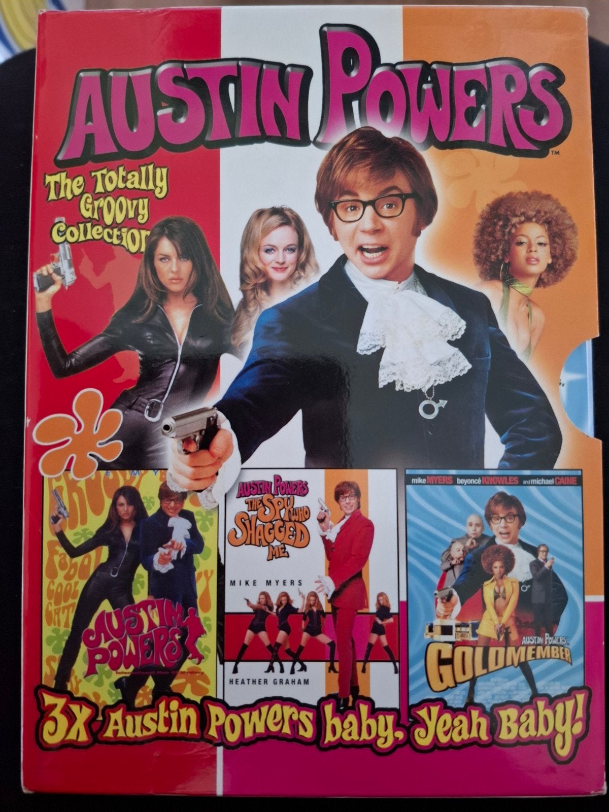 Austin Powers: The Totally Groovy Collection (3x DVD), Cd's en Dvd's, Nederlands, Ophalen of Verzenden, Vanaf 6 jaar, Actiekomedie