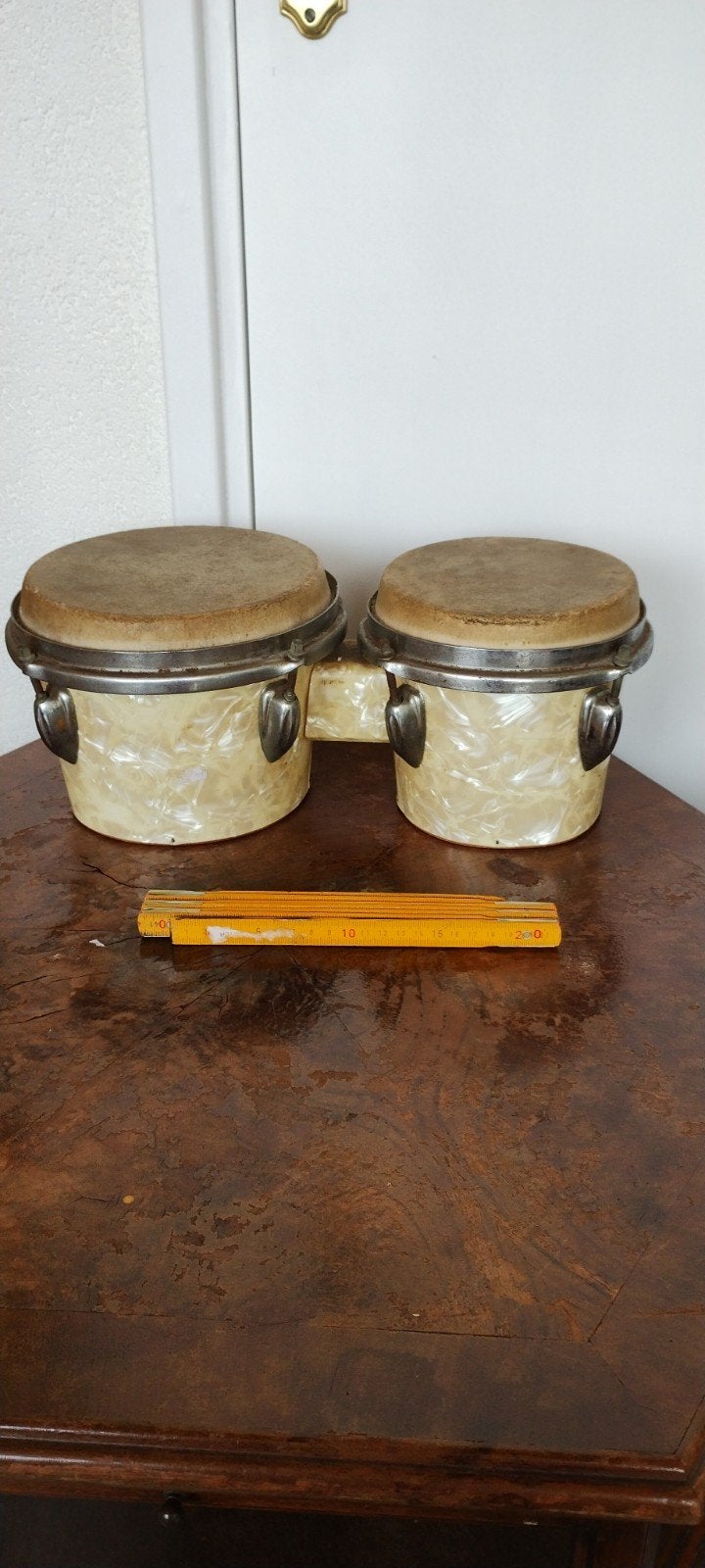 Vintage Bongo's - Percussie Instrument, Ophalen, Gebruikt, Trommel