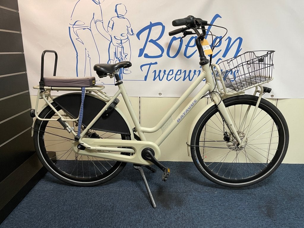 Batavus Quip 28/53cm 7v Damesfiets Transportfiets Beige, Ophalen, Versnellingen, Batavus, Info@batavus.nl