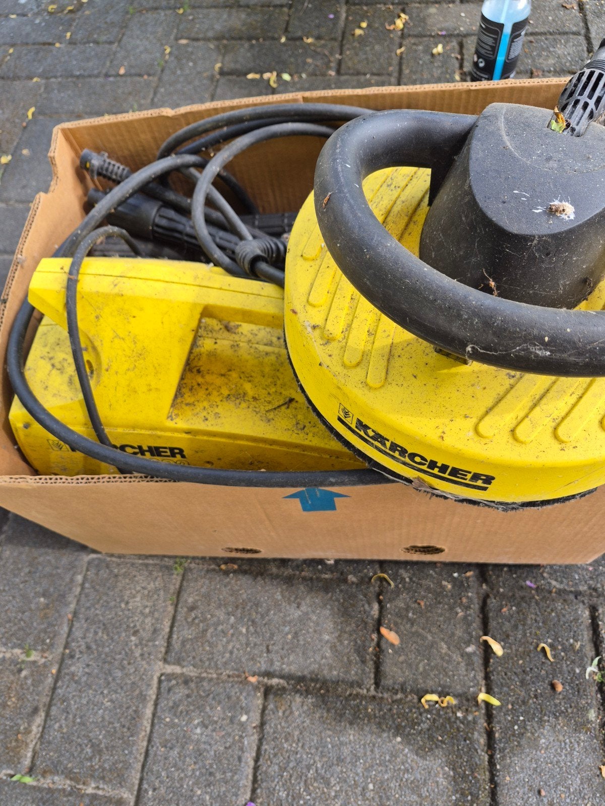 Kärcher hogedrukreiniger met terrasreiniger, Tuin en Terras, Hogedrukreinigers, Ophalen of Verzenden, Gebruikt, Elektrisch, Kärcher