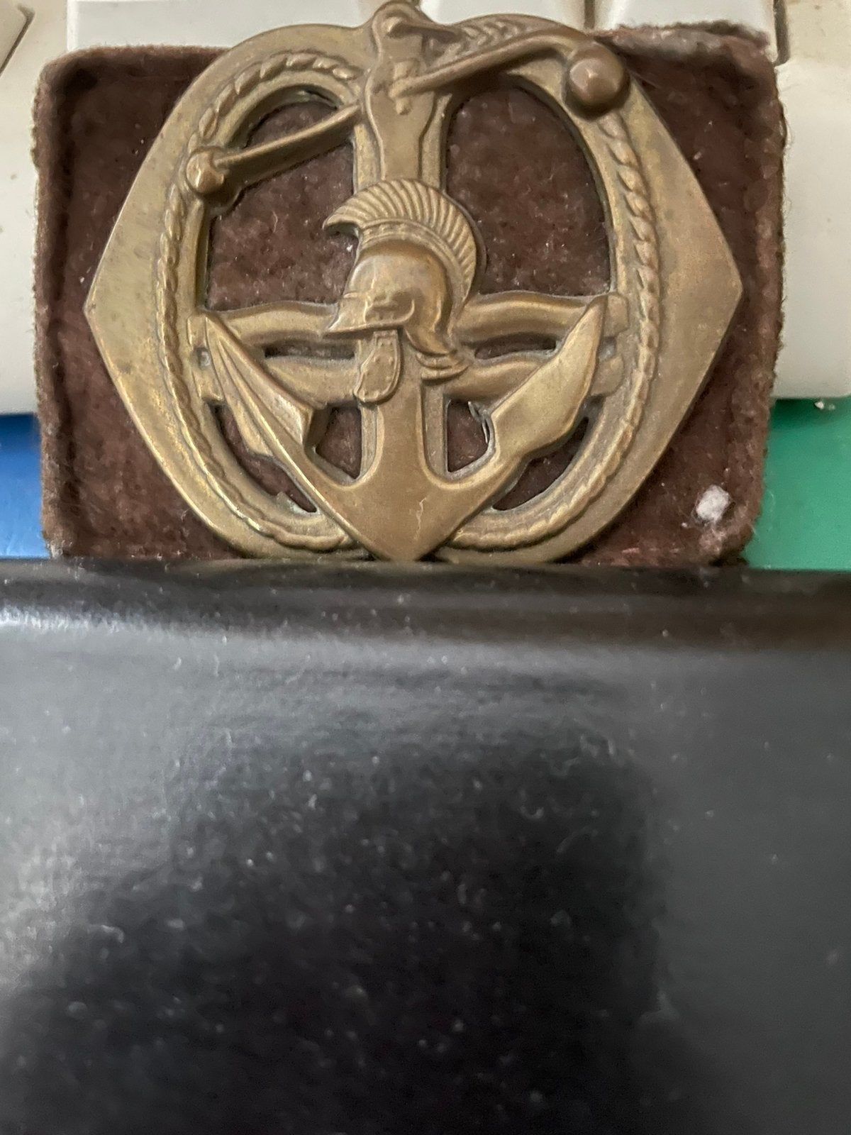 Embleem genie, Verzamelen, Ophalen of Verzenden, Landmacht, Nederland, Embleem of Badge