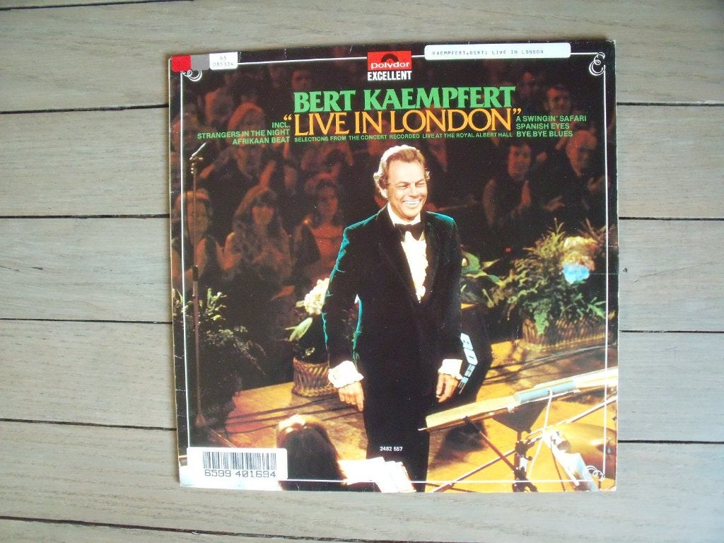 Bert Kaempfert - Live in London, Ophalen of Verzenden, 1970 - 1979, Gebruikt, 12 inch