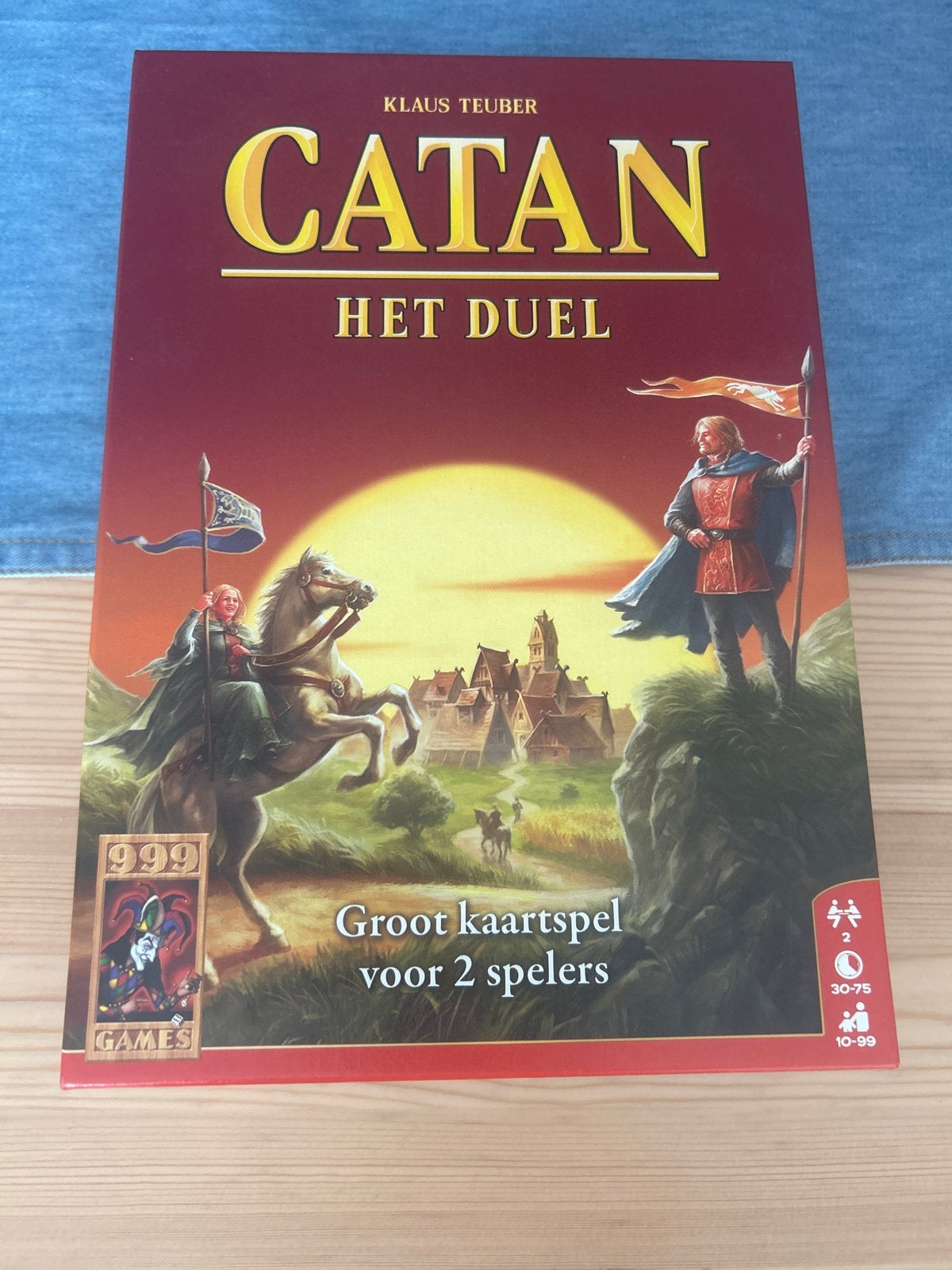 Catan: Het Duel - Strategisch Kaartspel voor 2 Spelers, Een of twee spelers, Ophalen, Zo goed als nieuw
