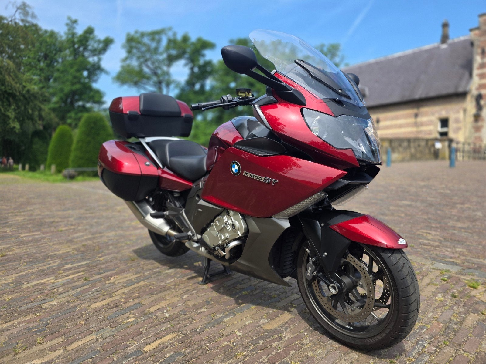 BMW K1600GT met complete BMW bagageset, Handvatverwarming, 4 cilinders, Motorrijbewijs A, Gebruikt