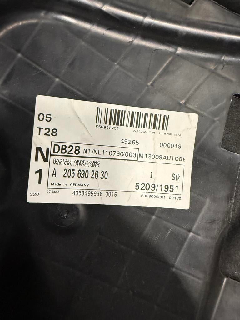 Wielkuip l.v. Mercedes w205 c63s amg A 205 690 26 30, Auto-onderdelen, Voor, Mercedes-Benz, Nieuw, Ophalen of Verzenden