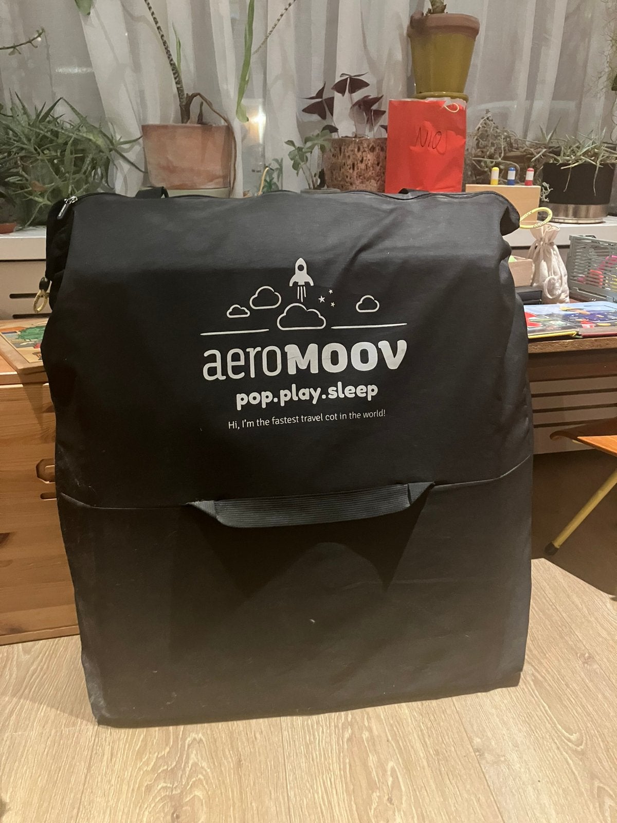 AeroMoov Pop-up Campingbed / Reisbed, Kinderen en Baby's, Ophalen, Zo goed als nieuw, Reisbedje
