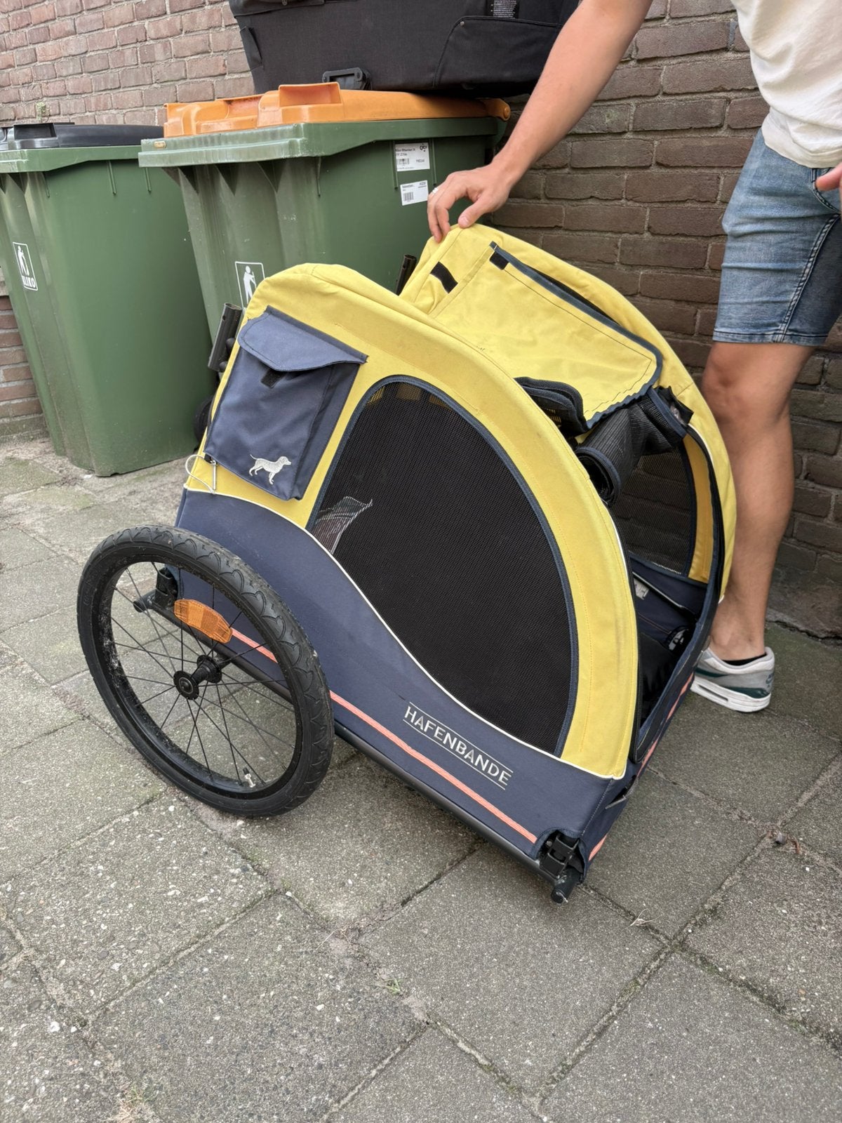 Hafenbande fietskar, Ophalen, Zo goed als nieuw