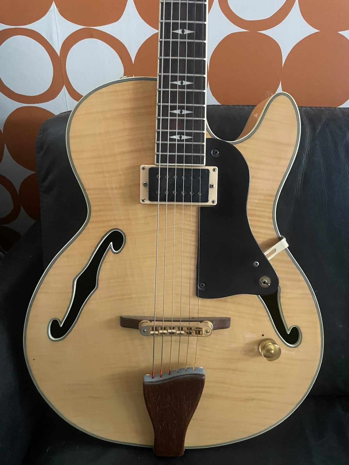 Hollowbody gitaar, Muziek en Instrumenten, Snaarinstrumenten | Gitaren | Elektrisch, Ophalen of Verzenden, Zo goed als nieuw, Hollow body