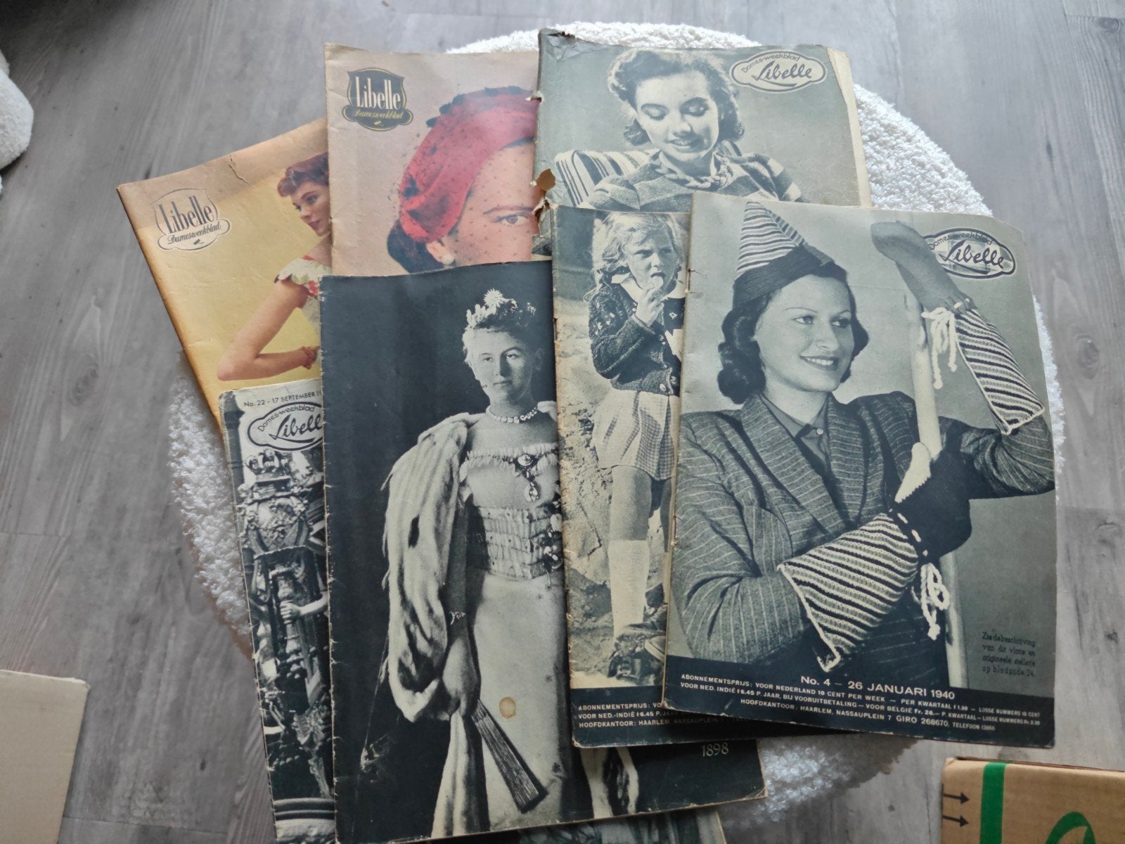 Libelle magazines uit 1940 en later, Ophalen, Damesbladen