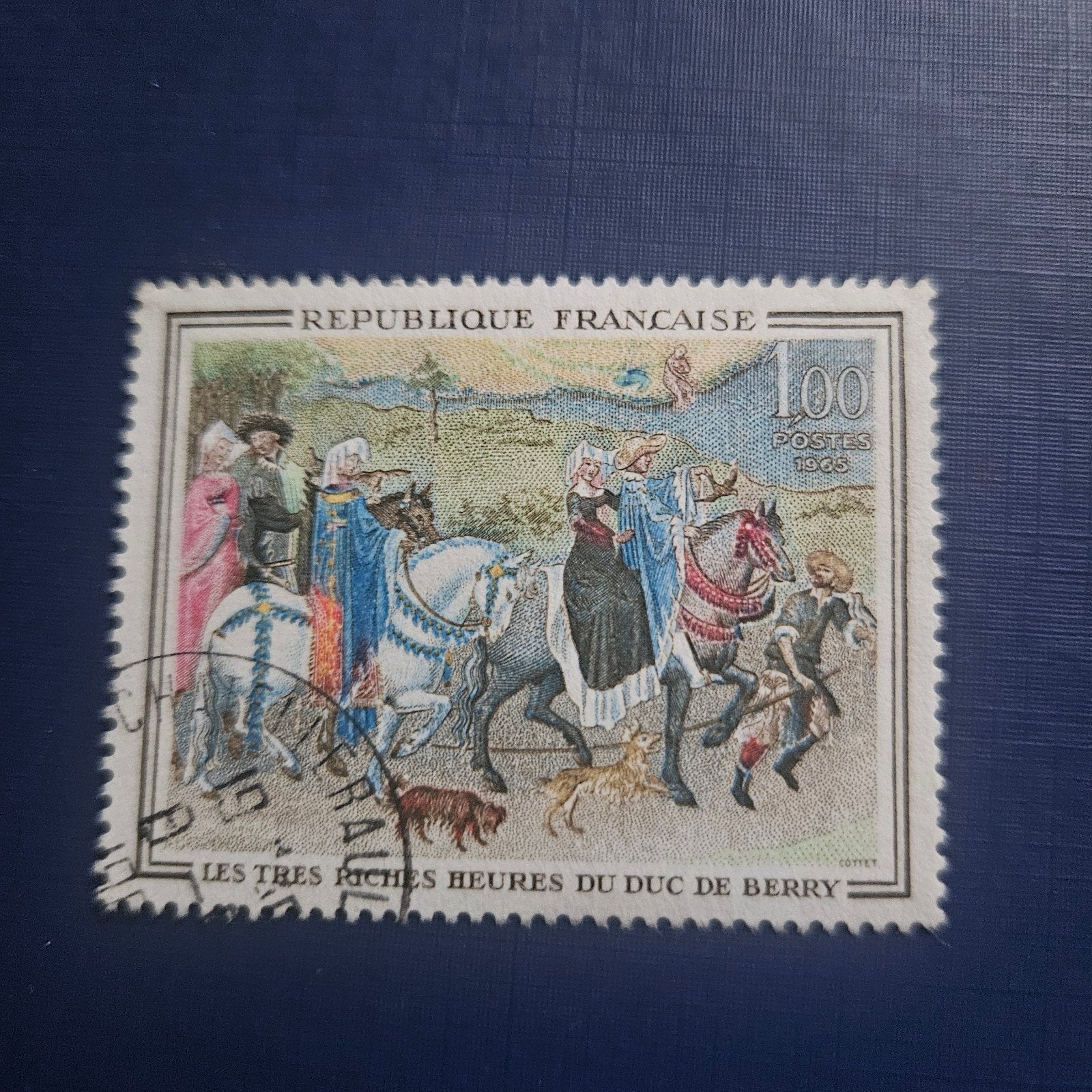 Frankrijk nr 1523, Ophalen of Verzenden, Gestempeld