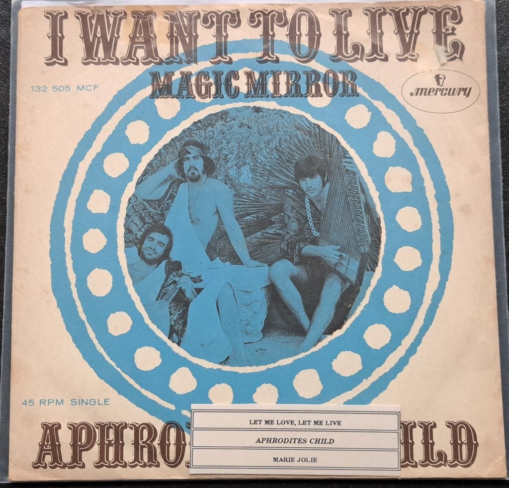 Aphrodites Child - I want to live, Ophalen of Verzenden, Zo goed als nieuw, Pop