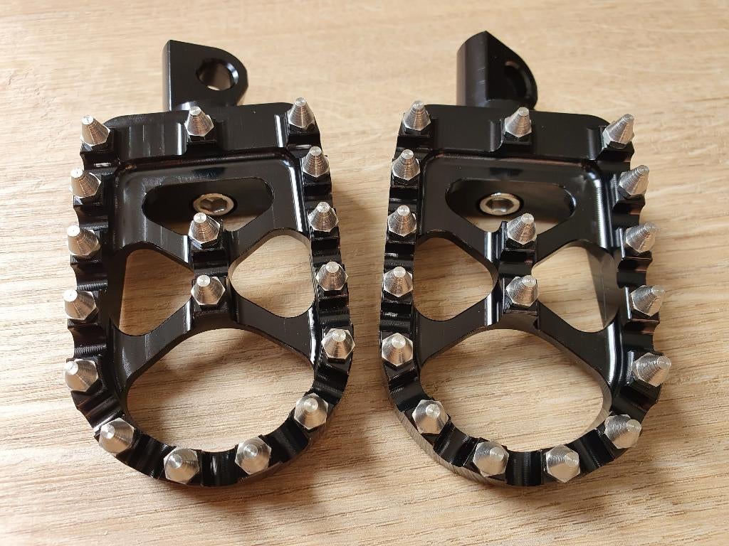 Voetsteps Voetsteunen Harley MX Clubstyle zwart, Motoren, Ophalen of Verzenden