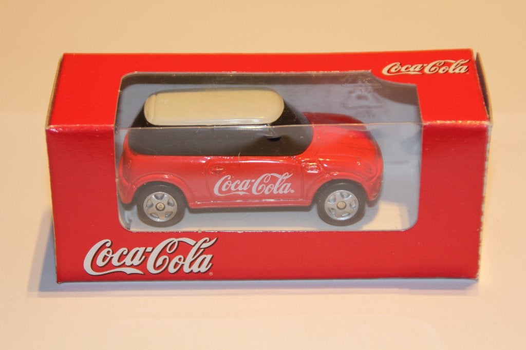 Maisto Coca Cola Mini Cooper modelauto1.55originele doos(68), Ophalen, Nieuw, Auto