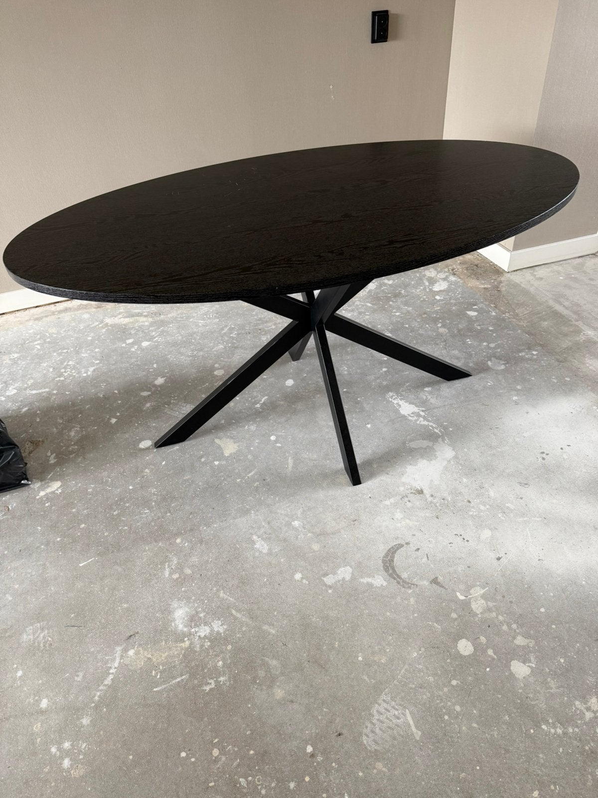 Eettafel 160cm en twee salontafels, Huis en Inrichting, Ophalen, 50 tot 100 cm, Zo goed als nieuw, 150 tot 200 cm