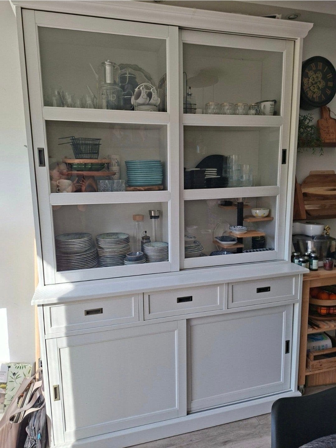 buffetkast ikea, Huis en Inrichting, Kasten | Buffetkasten, Ophalen of Verzenden, Zo goed als nieuw, 25 tot 50 cm, 200 cm of meer