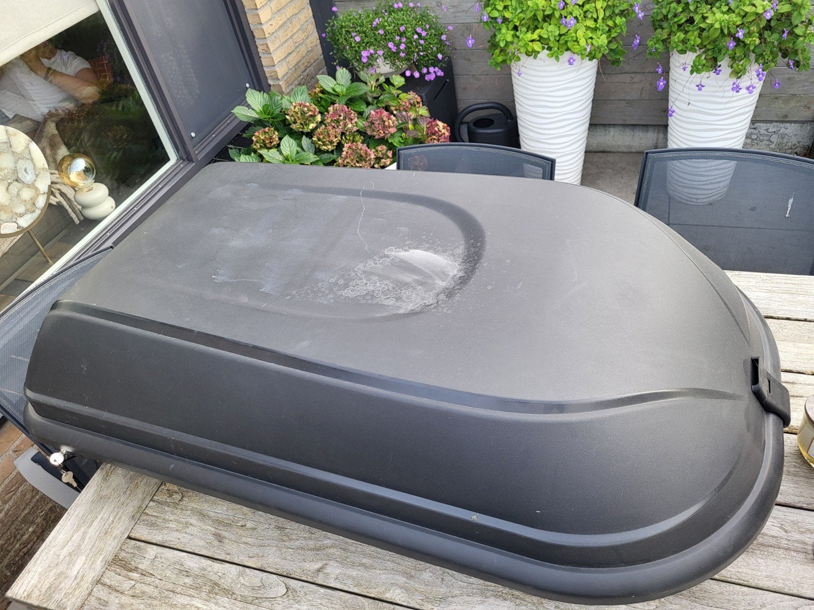 Camtek CK 320 Dakkoffer - Ruime bagageoplossing, Auto diversen, Ophalen, Gebruikt