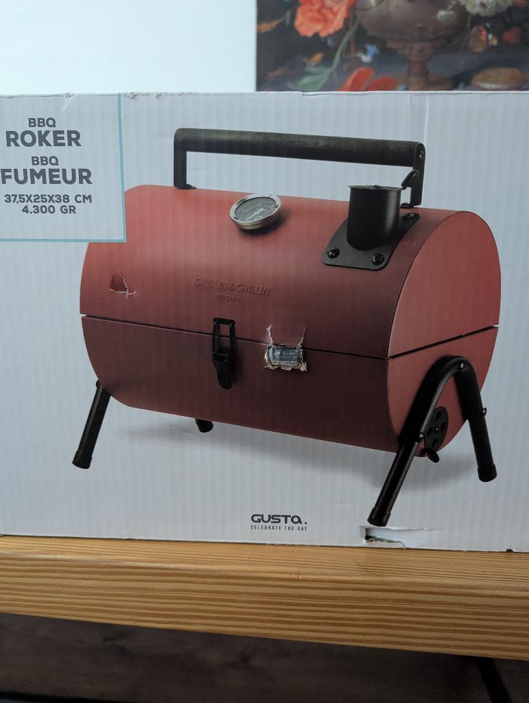 Gusta barbeque - rookoven, Ophalen, Nieuw, Gusta