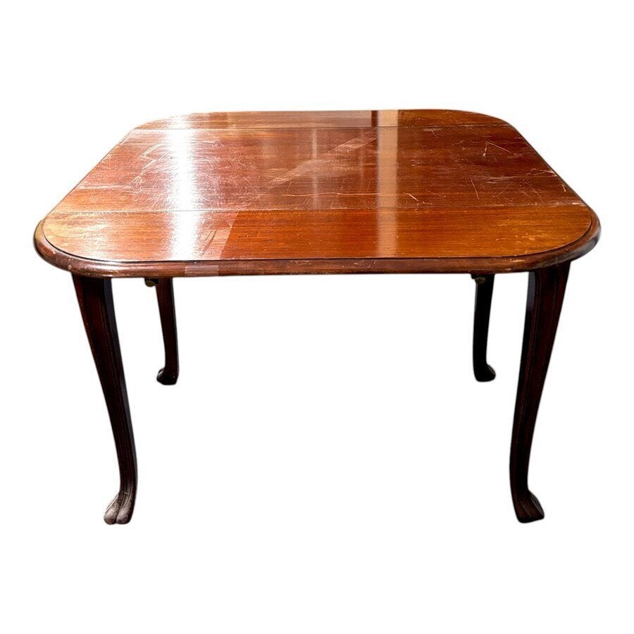 Engelse mahoniehouten gateleg- of klaptafel, Ophalen of Verzenden