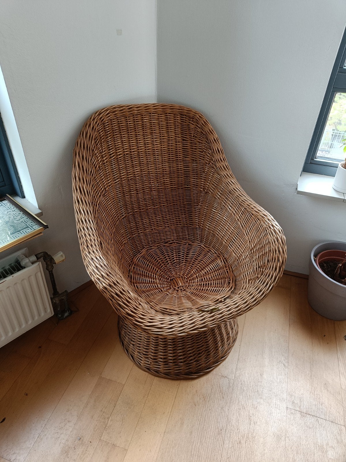Rieten stoel, Huis en Inrichting, Ophalen of Verzenden