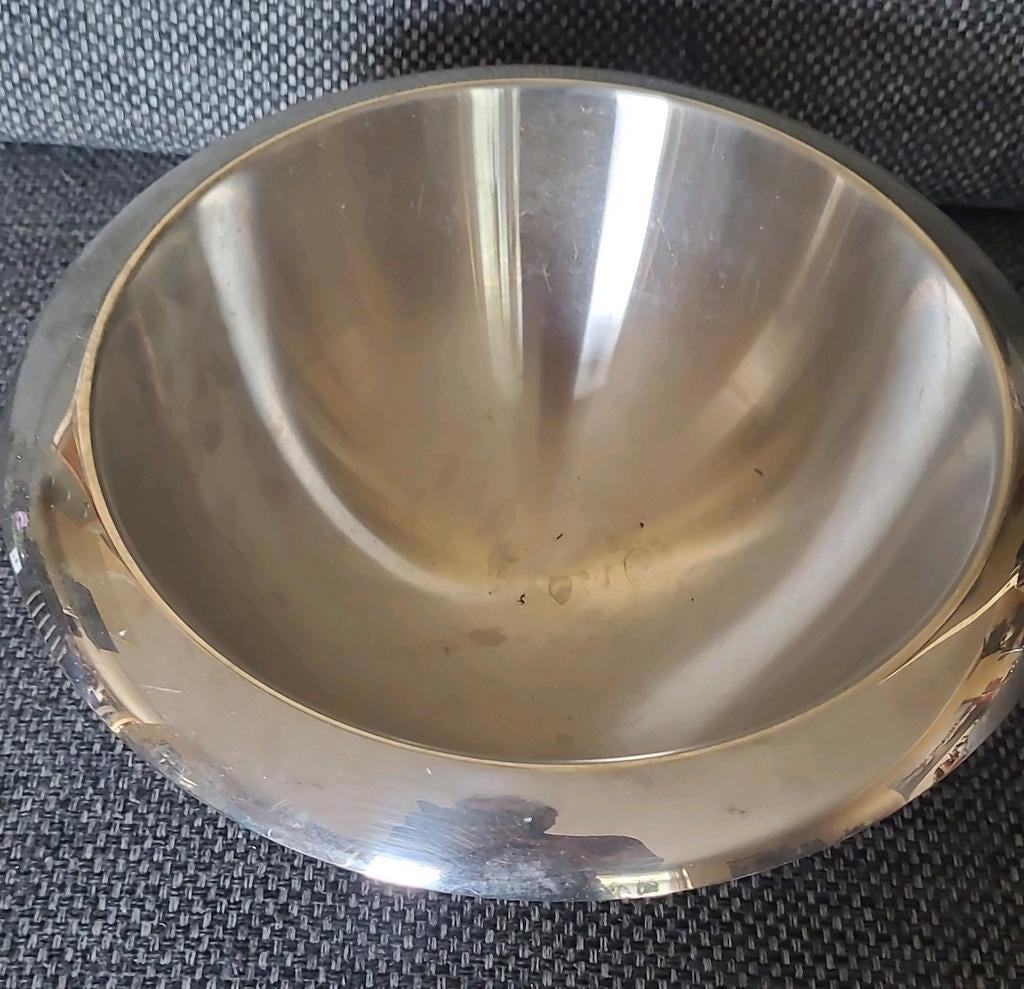 RVS schaal 30 cm breed fruitschaal, Ophalen of Verzenden