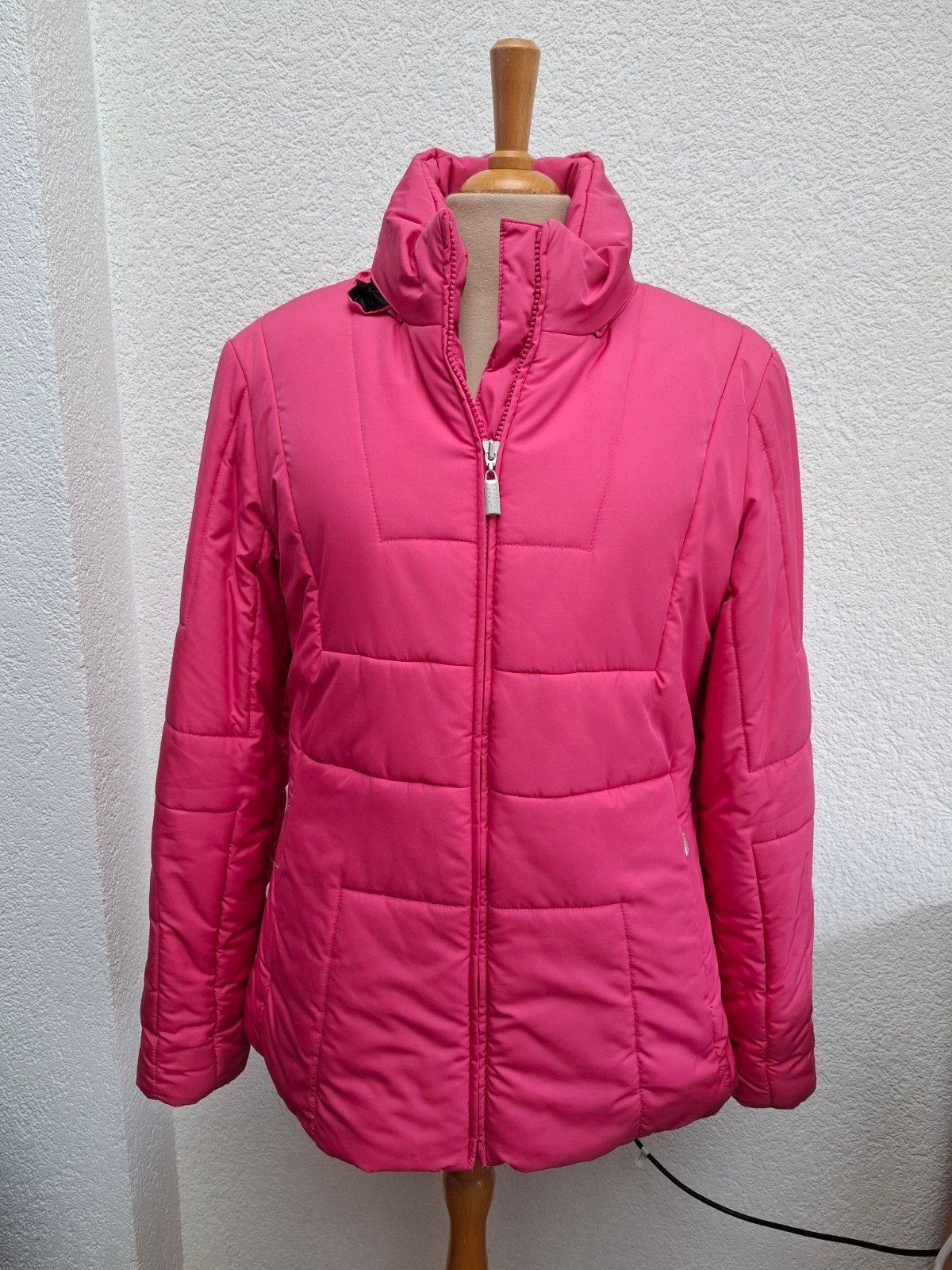 Winterjas/skijas, Cassani, mt. 36, Ophalen of Verzenden, Zo goed als nieuw, Cassani, Roze