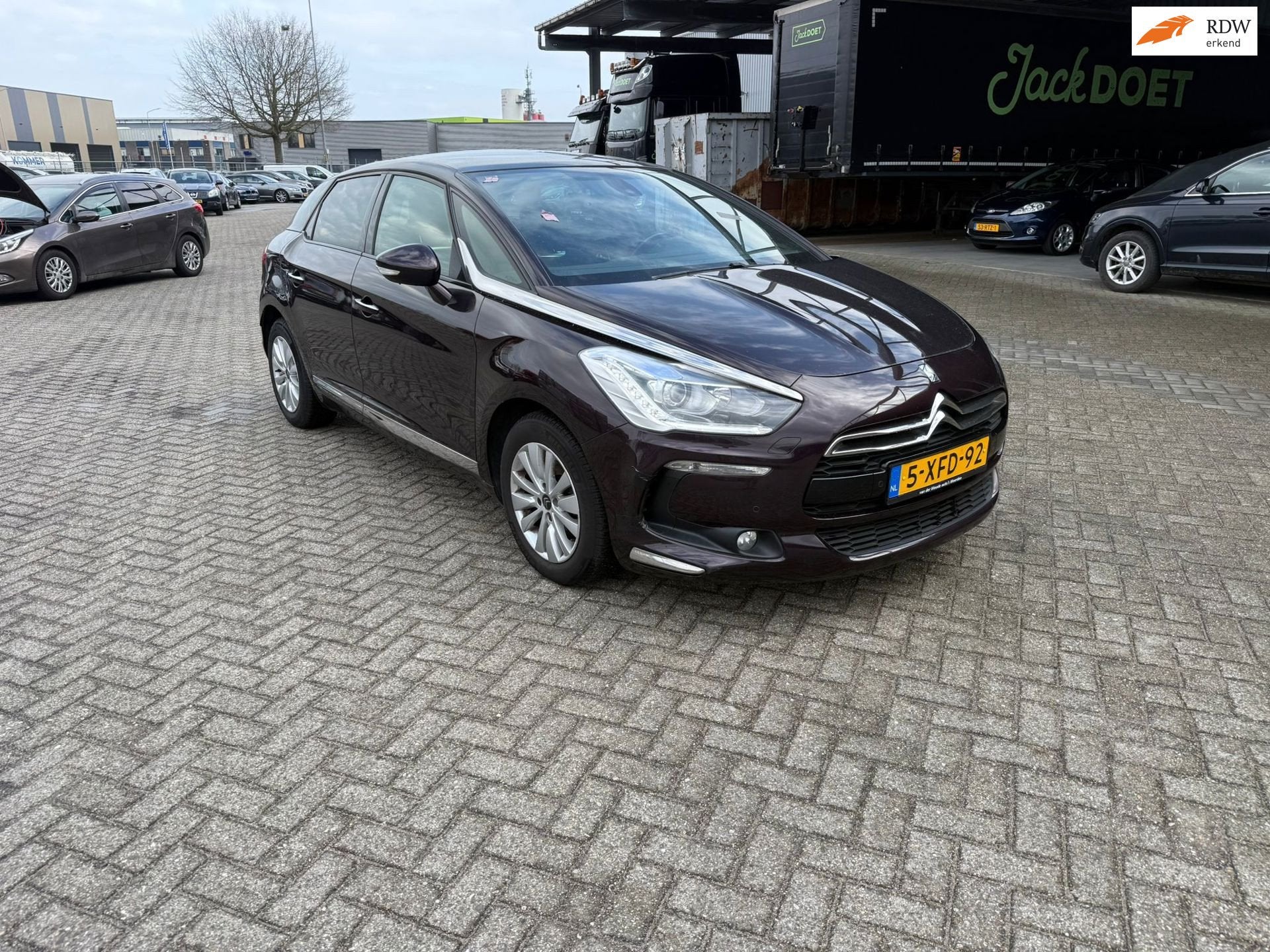 Citroen DS5 1.6 BlueHDi Business Executive, Auto's, Citroën, Voorwielaandrijving, 745 kg, Gebruikt, Euro 6