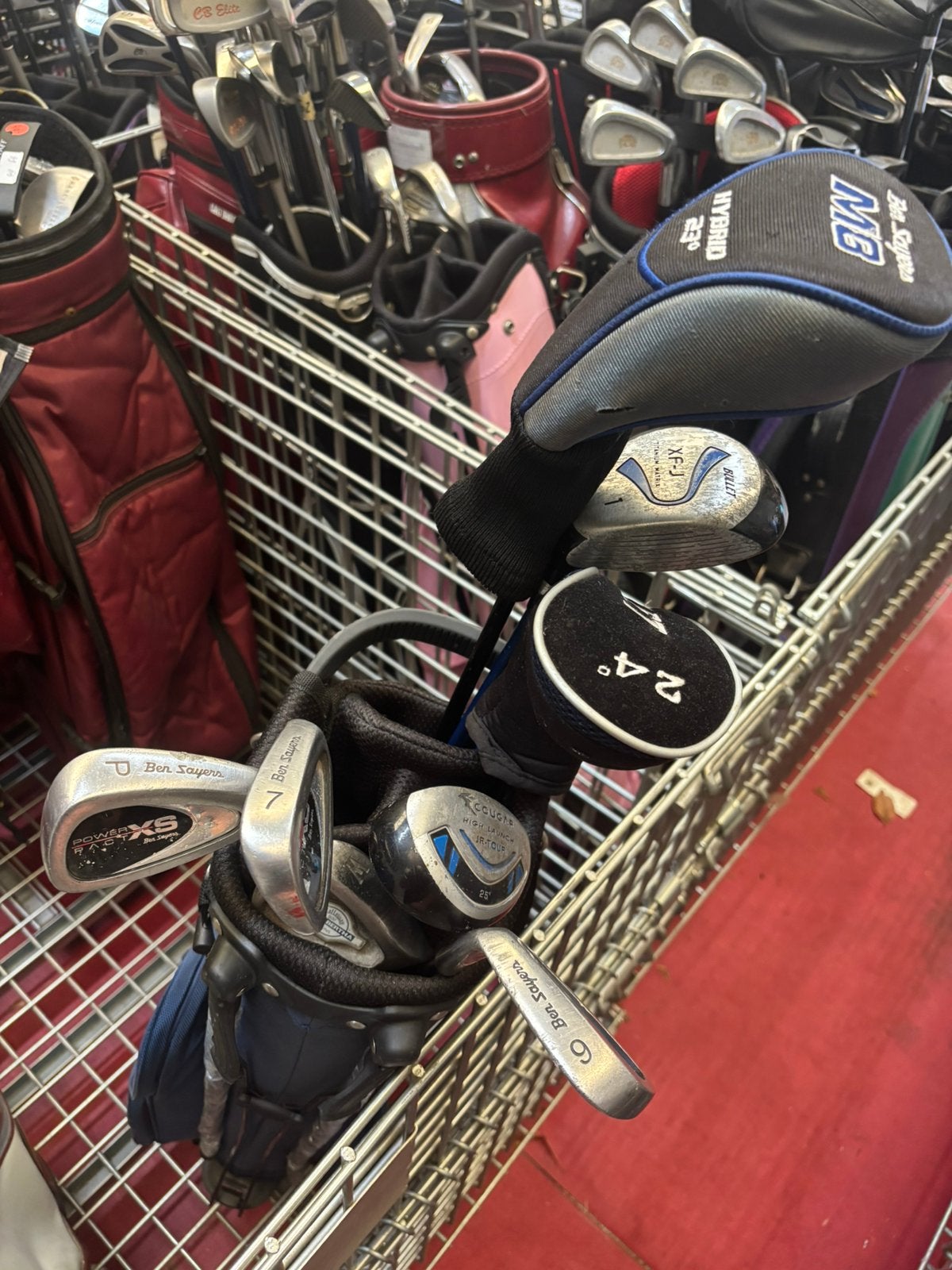 Foto 5 van Gemengde Golfset met Golftas – Ben Sayers, Cougar e.a.
