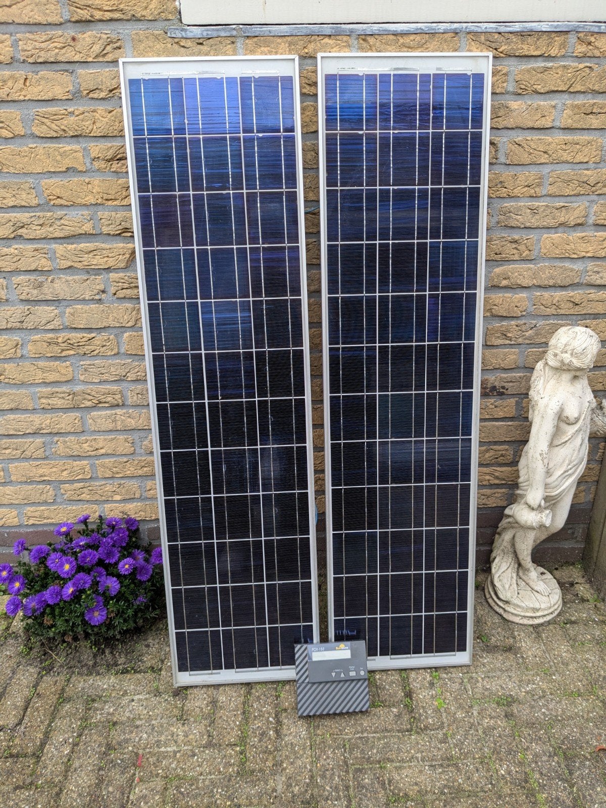 Zonnepanelen., Ophalen