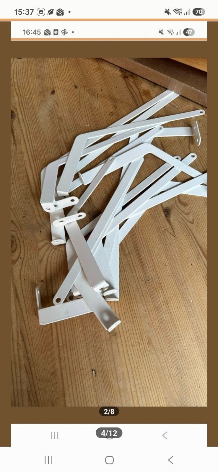 GEZOCHT: 2x Ikea Svalnas plankendrager voor kastje, Huis en Inrichting, Ophalen of Verzenden