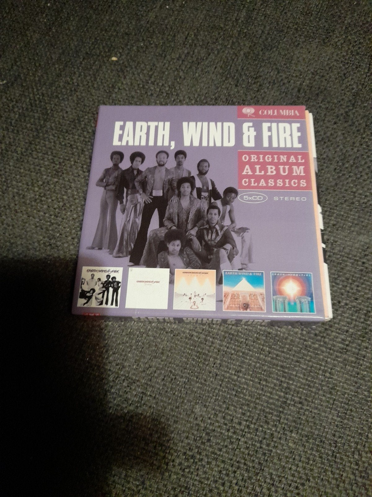 Earth, Wind & Fire - Original Album Classics (5xCD), Cd's en Dvd's, Cd's | Pop, Zo goed als nieuw, Funk, Boxset, Inclusief doosje