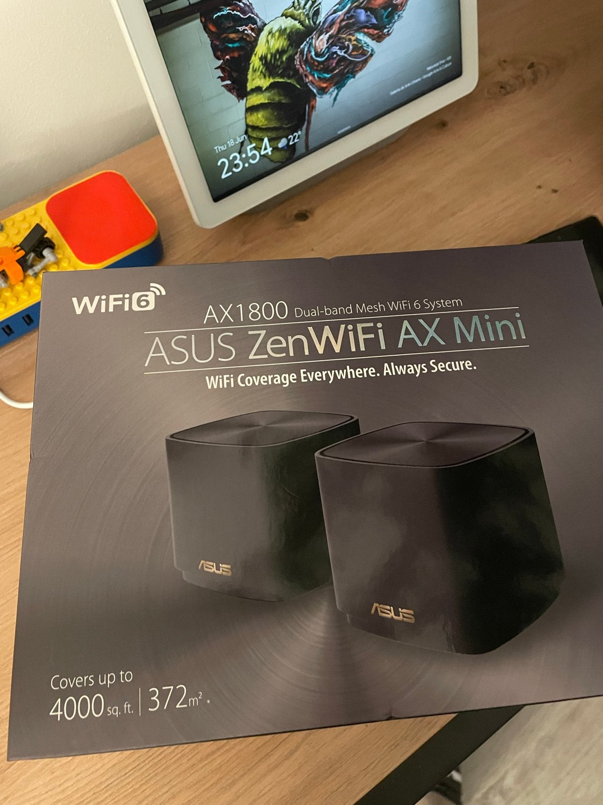 ASUS ZenWiFi AX Mini AX1800 Dual-band Mesh WiFi 6 Systeem, Computers en Software, Routers en Modems, Gebruikt, Router, Ophalen