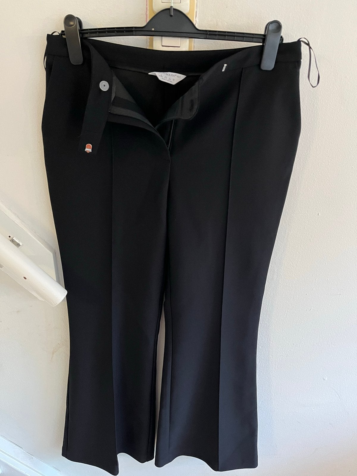Primark Edit Zwarte Broek Maat 38/40 (M), Zwart, Zo goed als nieuw, Lang, Ophalen