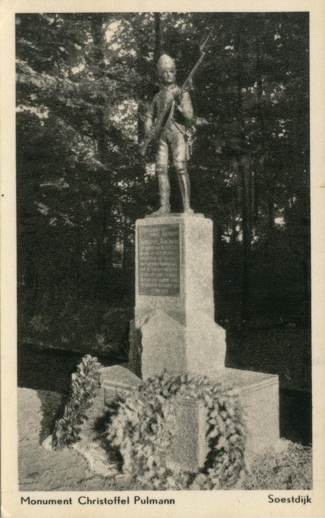 Soestdijk  Monument Christoffel Pulmann   1960, Verzenden, 1940 tot 1960, Gelopen, Utrecht