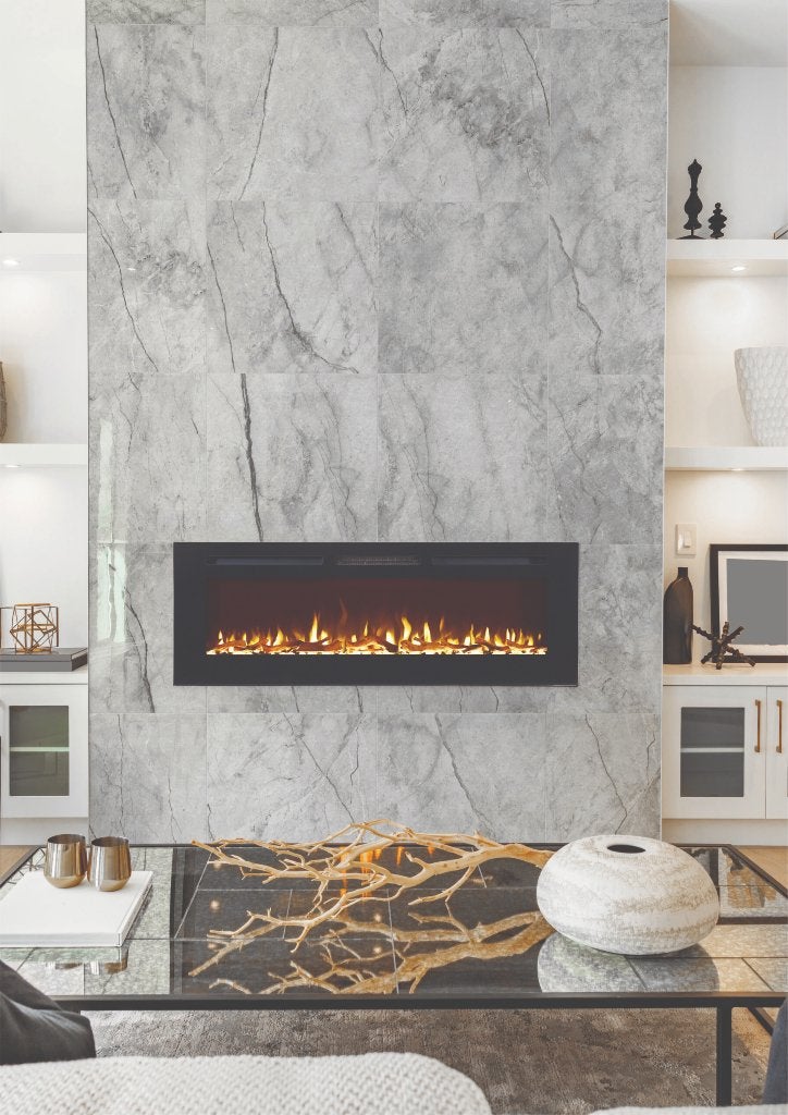 Luxe elektrische sfeerhaard t.w.v. € 1250,- nu voor € 300,-, Huis en Inrichting, Ophalen, Nieuw, Inbouwhaard, Elektrische haard