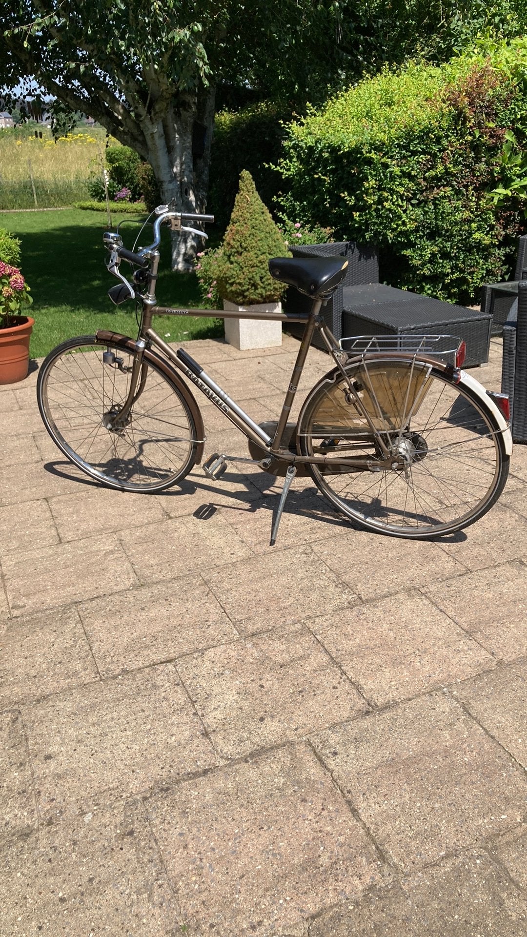 Te koop herenfiets Batavus, Ophalen, Gebruikt, Versnellingen, Batavus