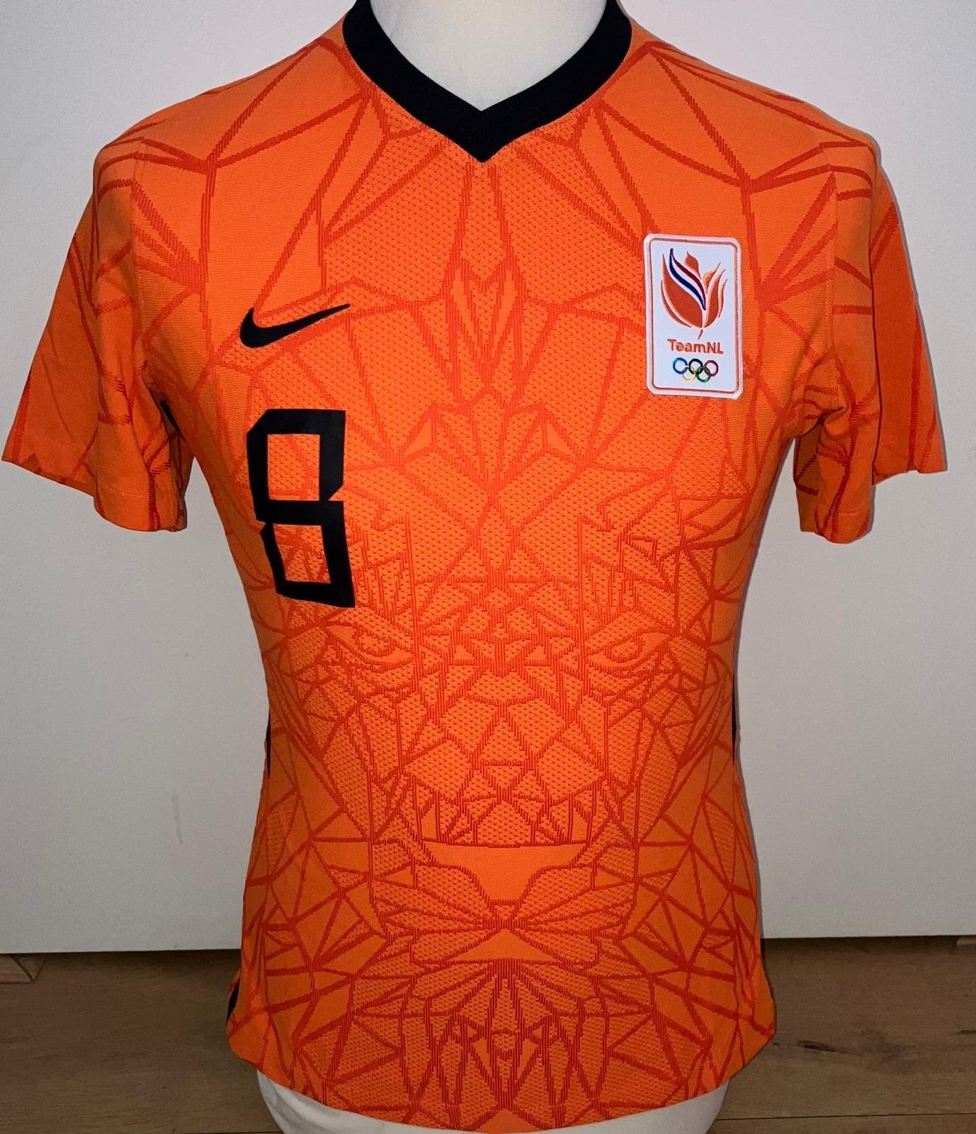 Nederlands elftal shirt matchworn, Maat M, Ophalen of Verzenden, Zo goed als nieuw, Shirt