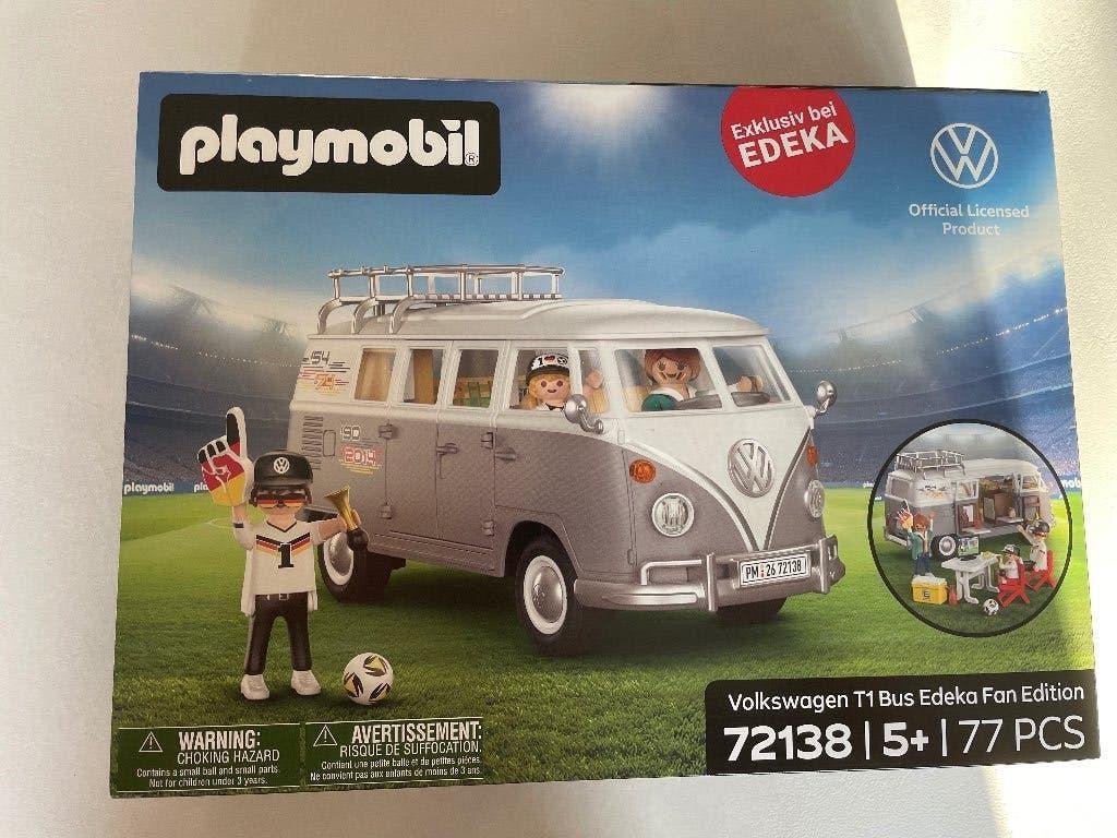 Volkswagen T1 bus Playmobil, Complete set, Voertuig, Nieuw, Ophalen of Verzenden