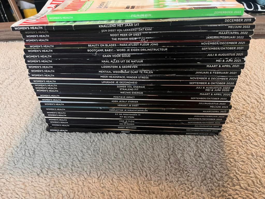 Womens health tijdschriften, Ophalen of Verzenden, Zo goed als nieuw