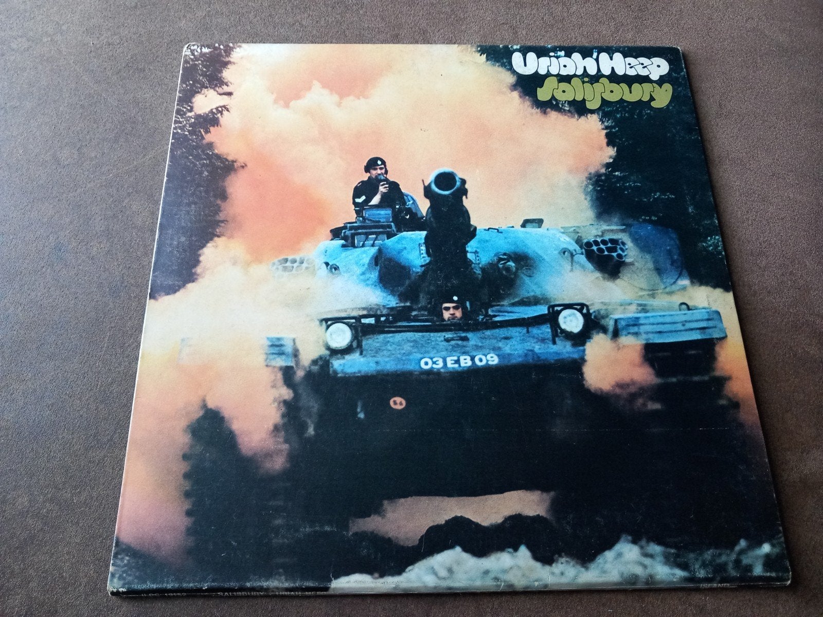 Uriah Heep - Salisbury LP (1971), Progressive, Gebruikt, Ophalen of Verzenden, 1970 - 1979