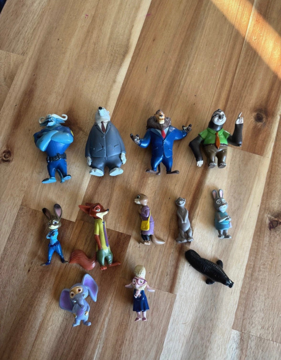 Zootropolis set groot figuren poppetjes verzamelen, Ophalen of Verzenden, Zo goed als nieuw